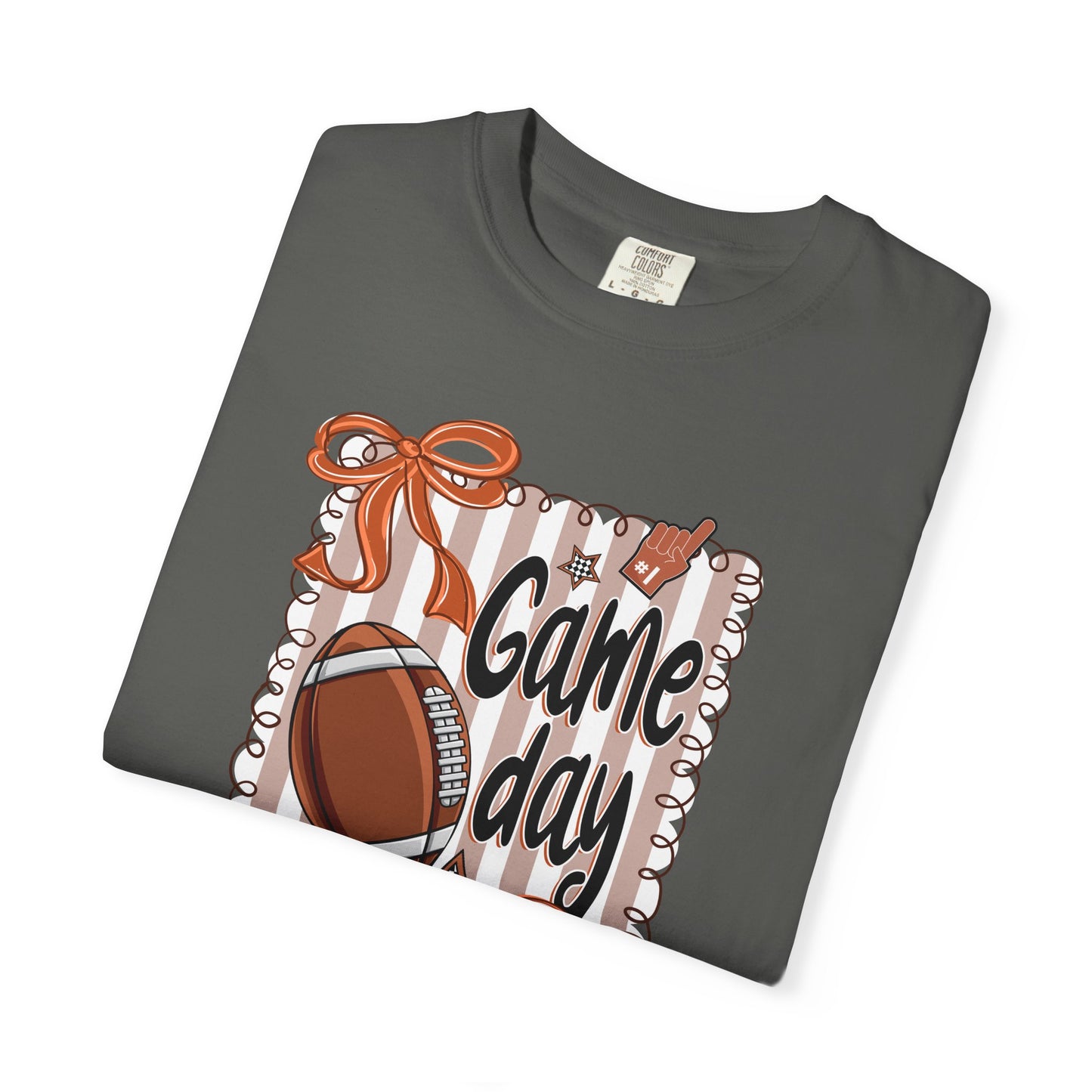 Bows & Stripes Game Day Tee