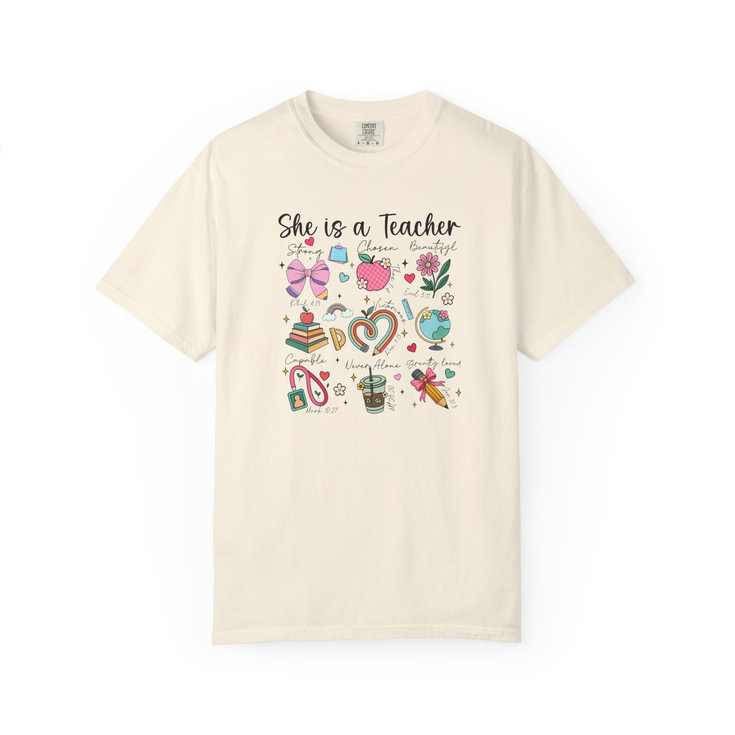 She's a Teacher Faith Graphic Tee