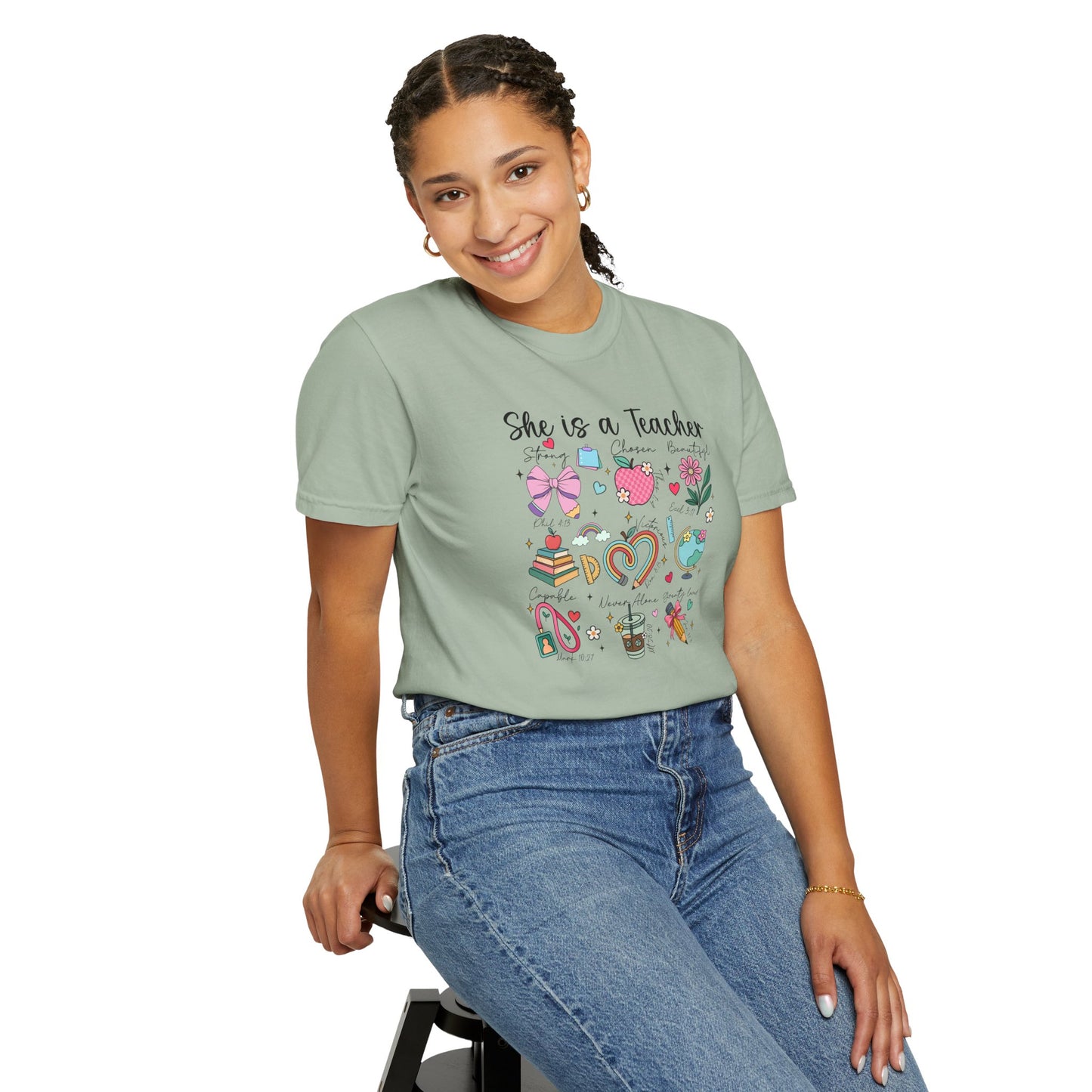 She's a Teacher Faith Graphic Tee