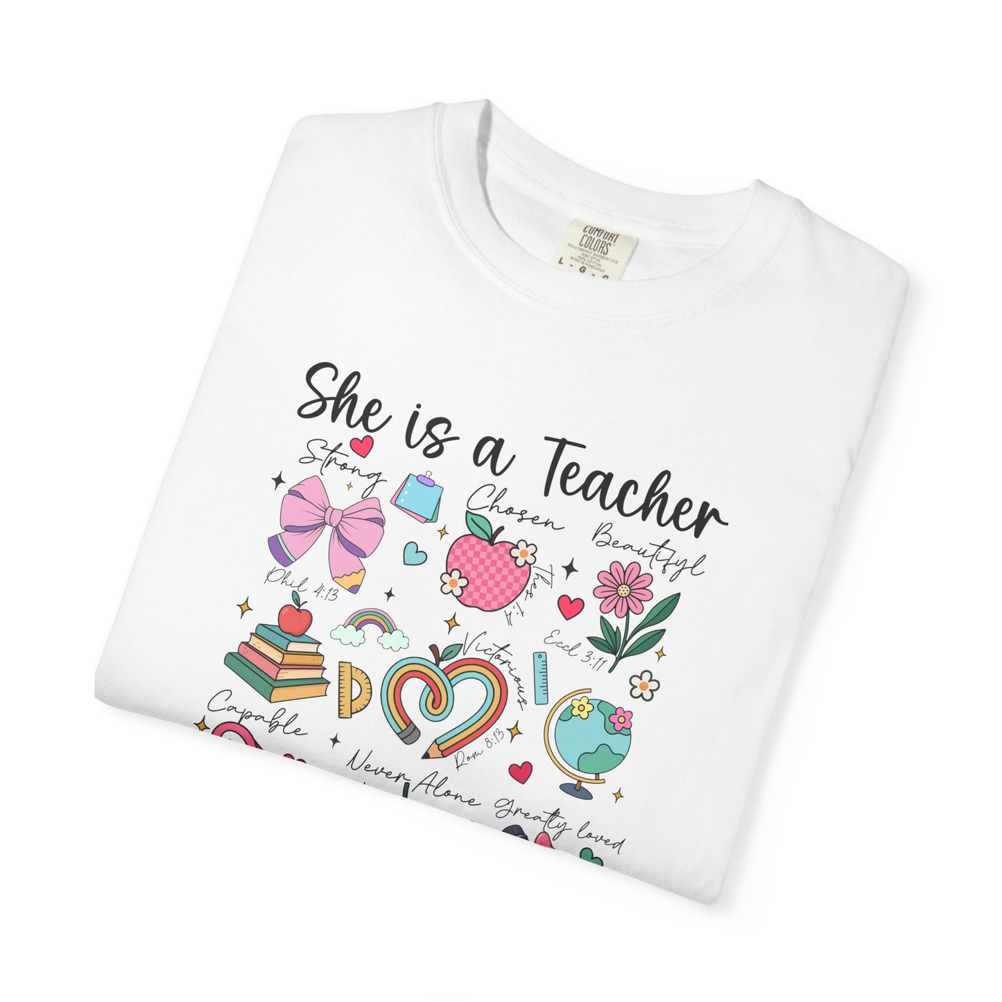 She's a Teacher Faith Graphic Tee