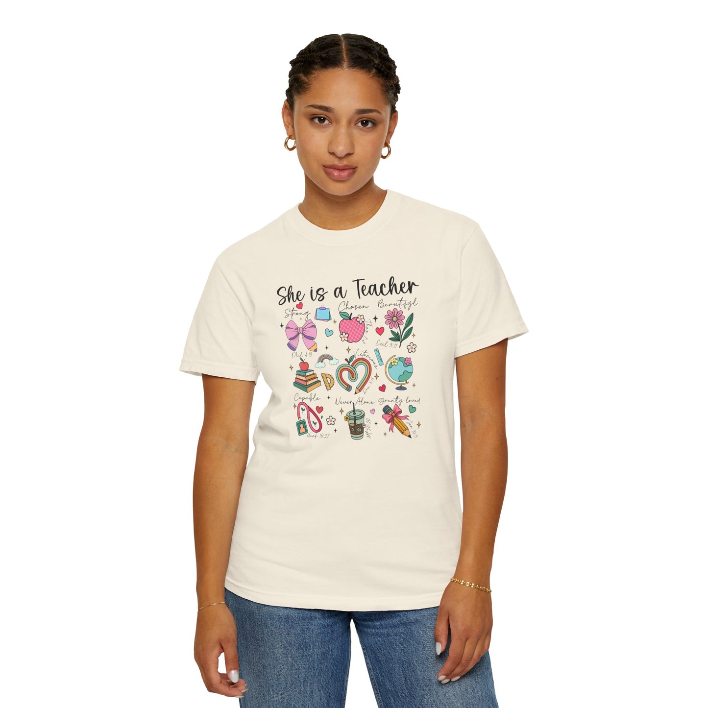 She's a Teacher Faith Graphic Tee