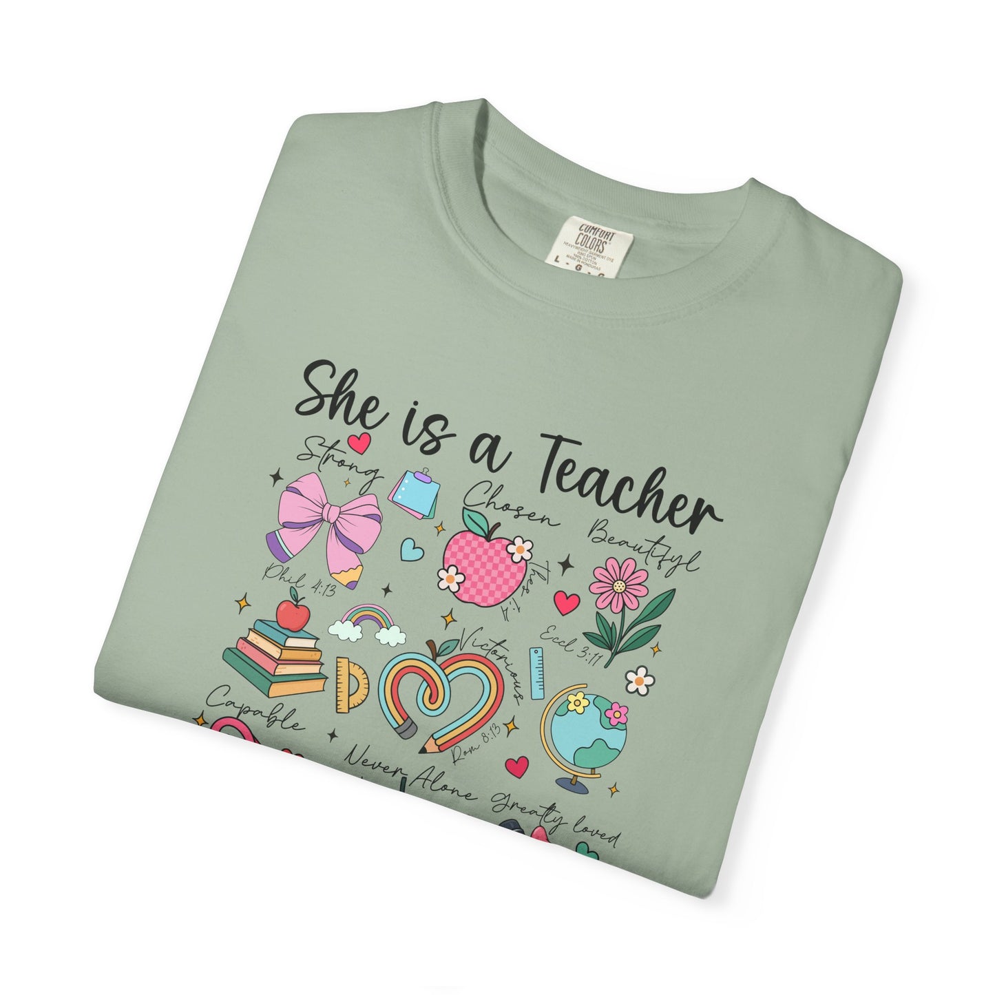She's a Teacher Faith Graphic Tee