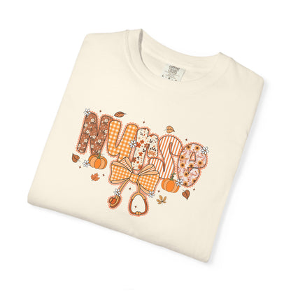 Pumpkin Patchwork Nurse Graphic Tee