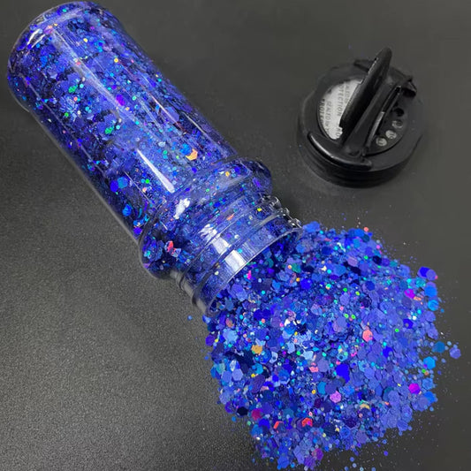 Blueberry Chunky Glitter Mix