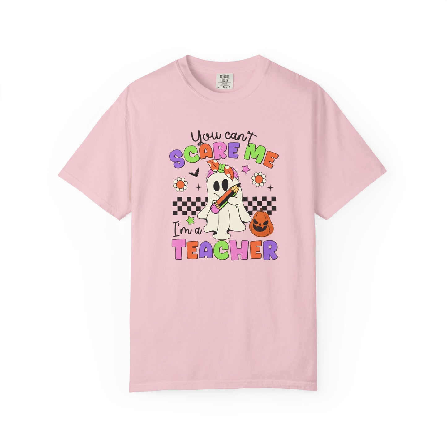 Can't Scare Me Teacher Tee