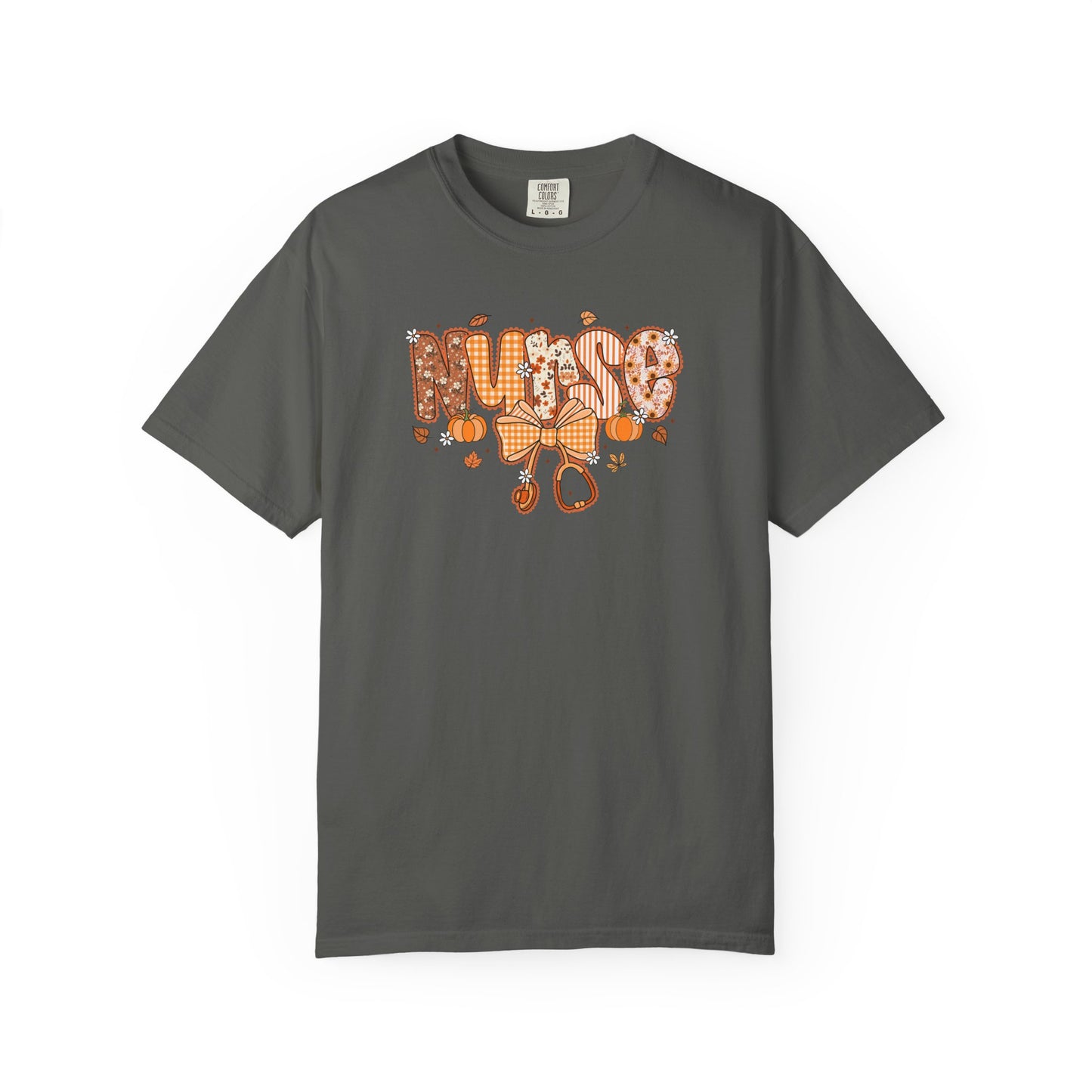 Pumpkin Patchwork Nurse Graphic Tee