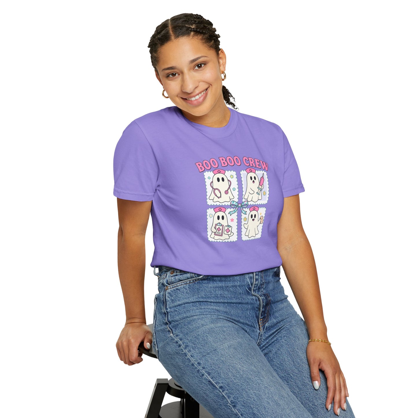 Boo Boo Crew Nurse Graphic Tee