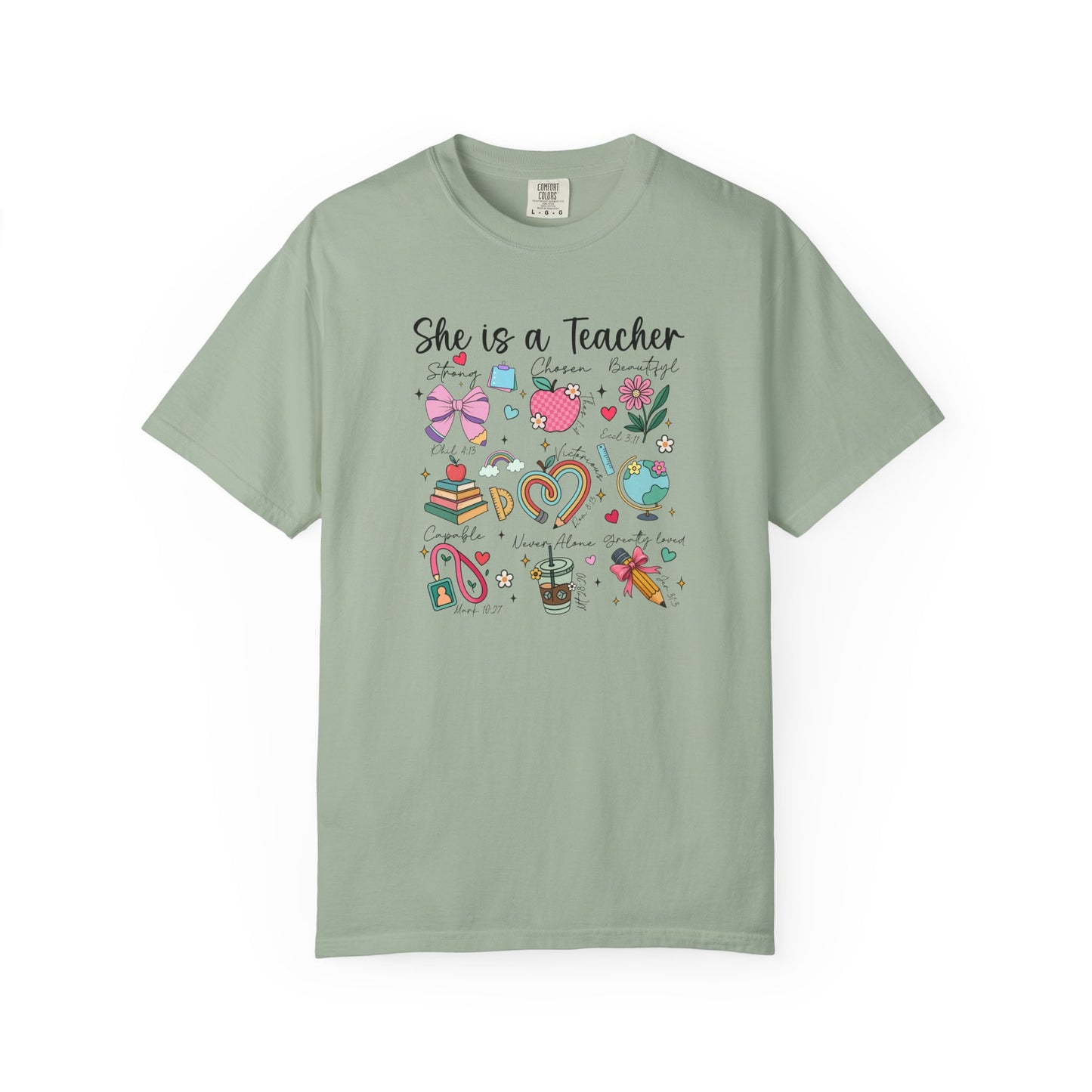 She's a Teacher Faith Graphic Tee