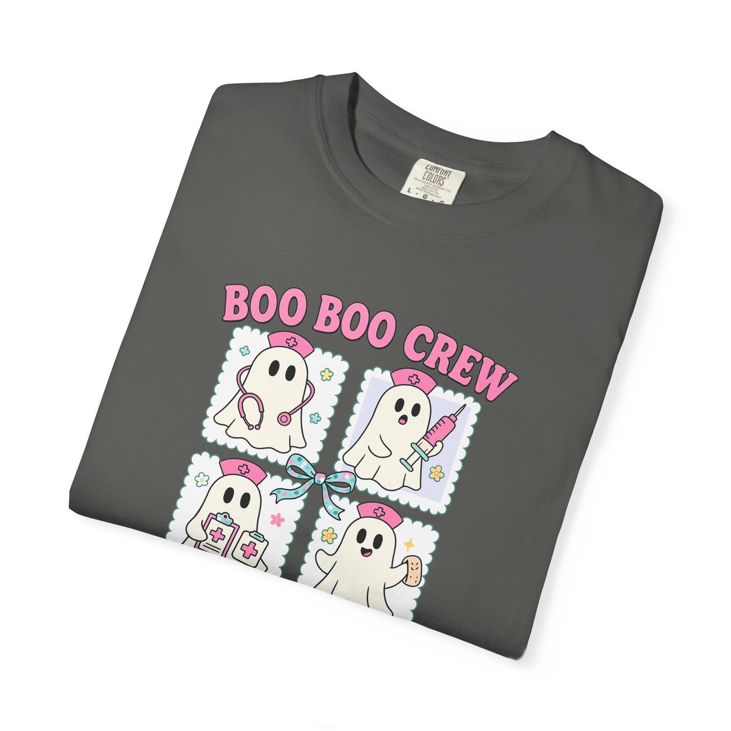 Boo Boo Crew Nurse Graphic Tee