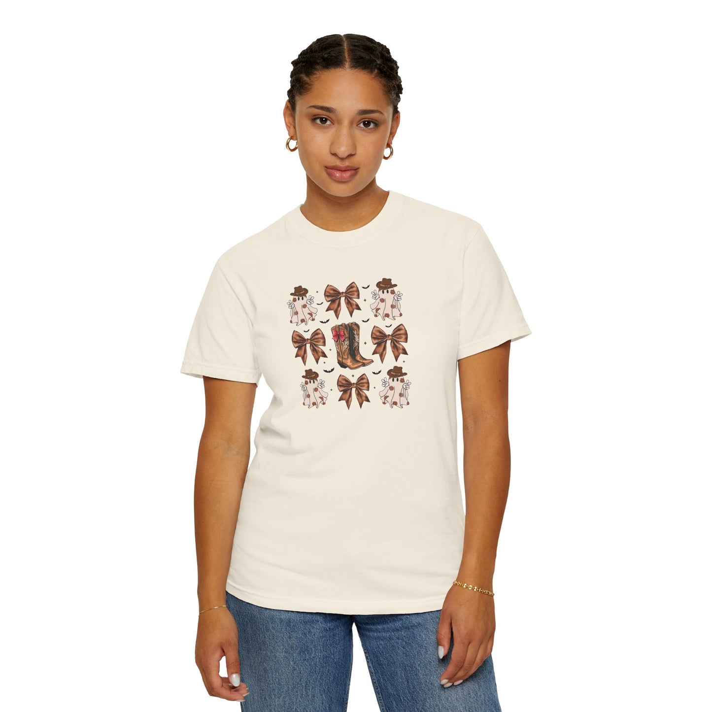 Coquette Spooky Cowgirl Graphic Tee