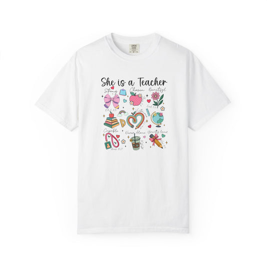 She's a Teacher Faith Graphic Tee