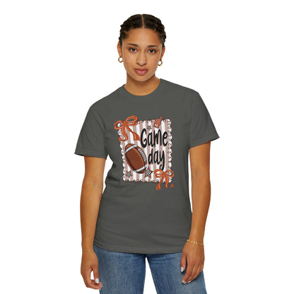 Bows & Stripes Game Day Tee