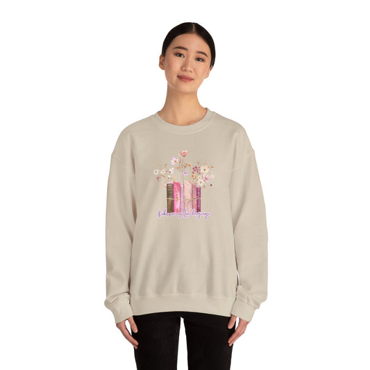 Books Are My Love Language Crewneck