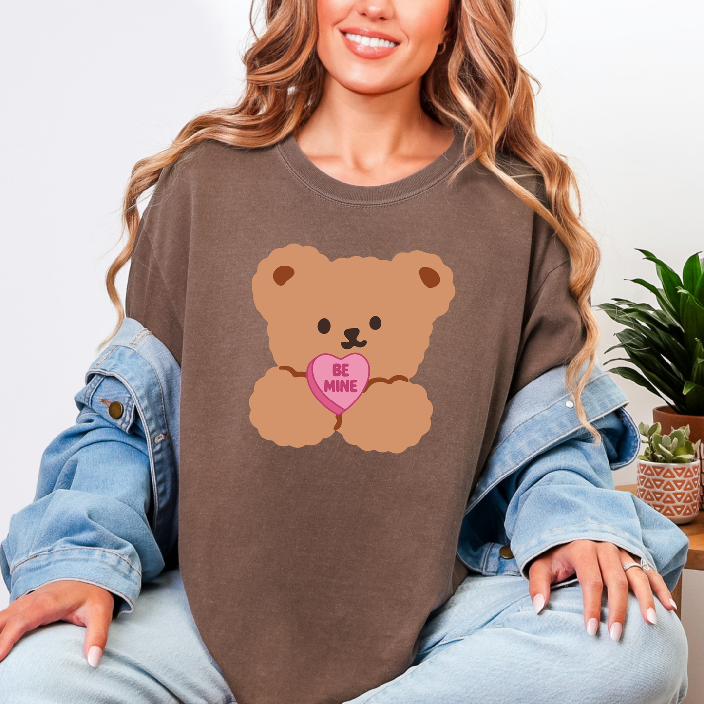 Teddy Bear Conversation Heart Tee