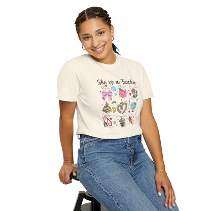 She's a Teacher Faith Graphic Tee