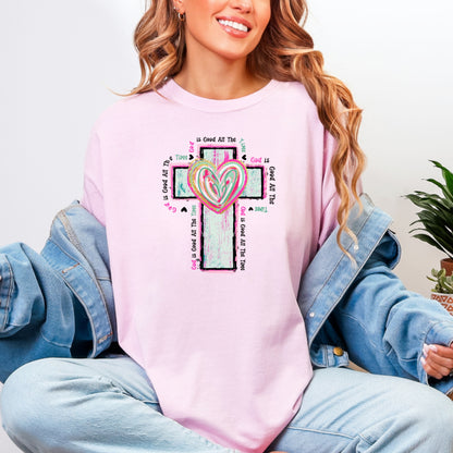 God is Good All The Time Cross Graphic Tee
