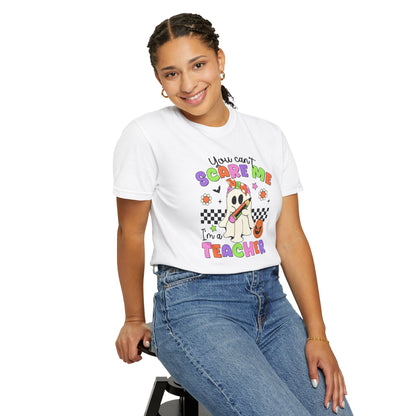 Can't Scare Me Teacher Tee