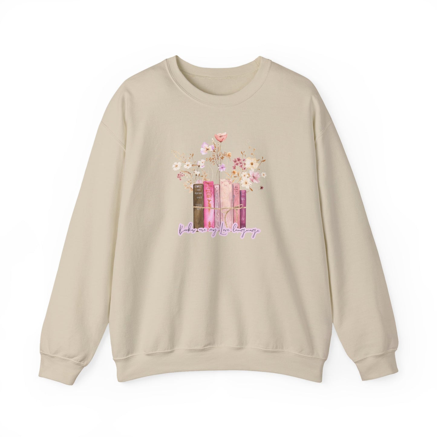 Books Are My Love Language Crewneck