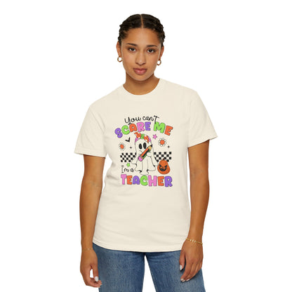 Can't Scare Me Teacher Tee