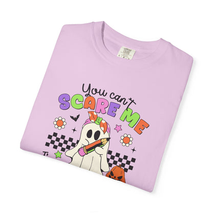 Can't Scare Me Teacher Tee
