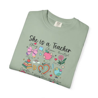 She's a Teacher Faith Graphic Tee