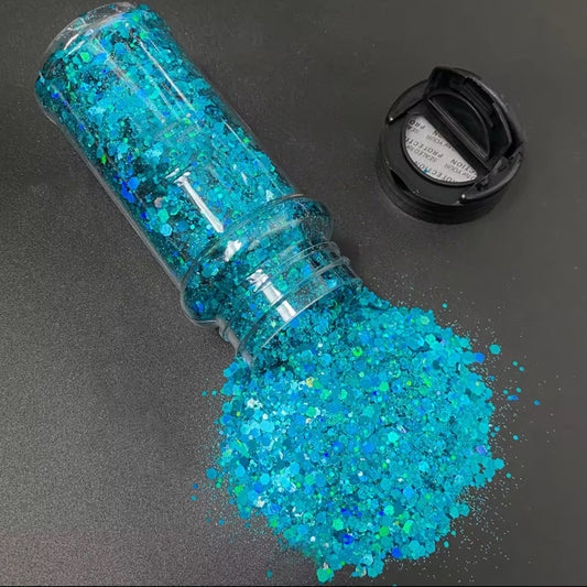 Seafoam Spark Chunky Glitter Mix