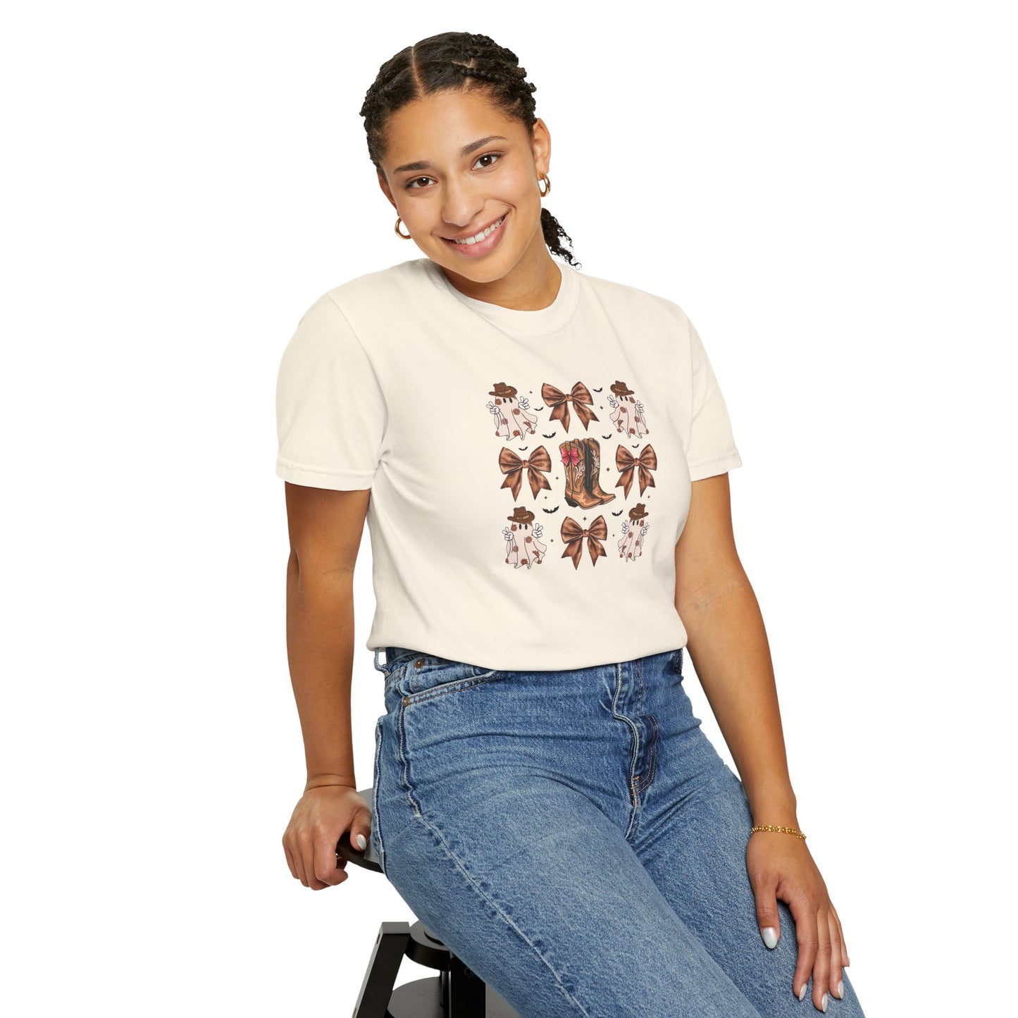 Coquette Spooky Cowgirl Graphic Tee