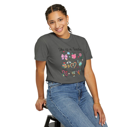 She's a Teacher Faith Graphic Tee