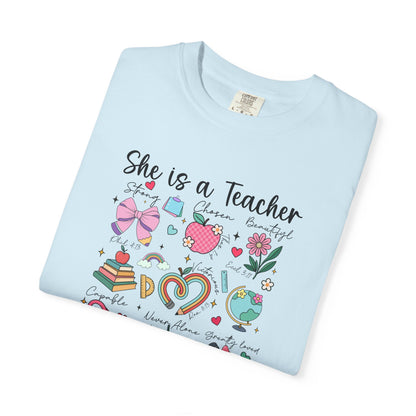 She's a Teacher Faith Graphic Tee