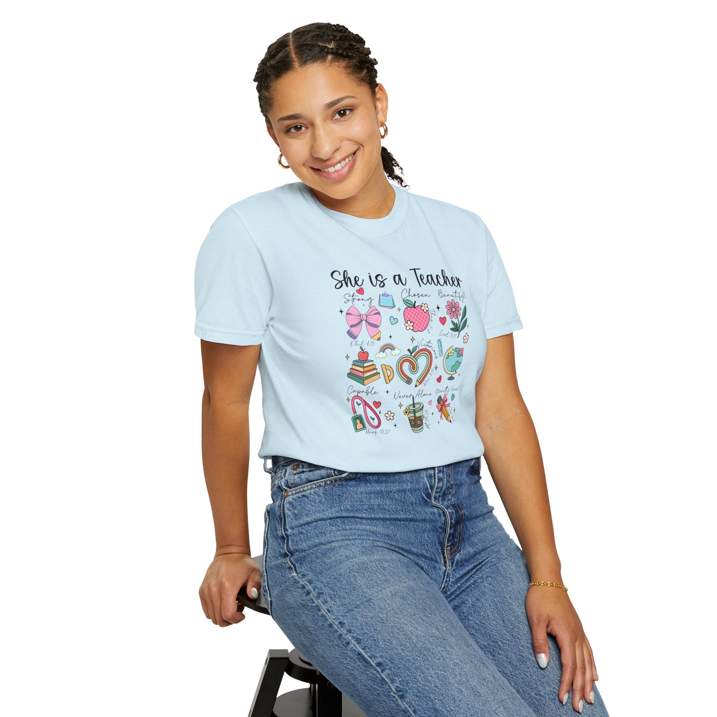 She's a Teacher Faith Graphic Tee