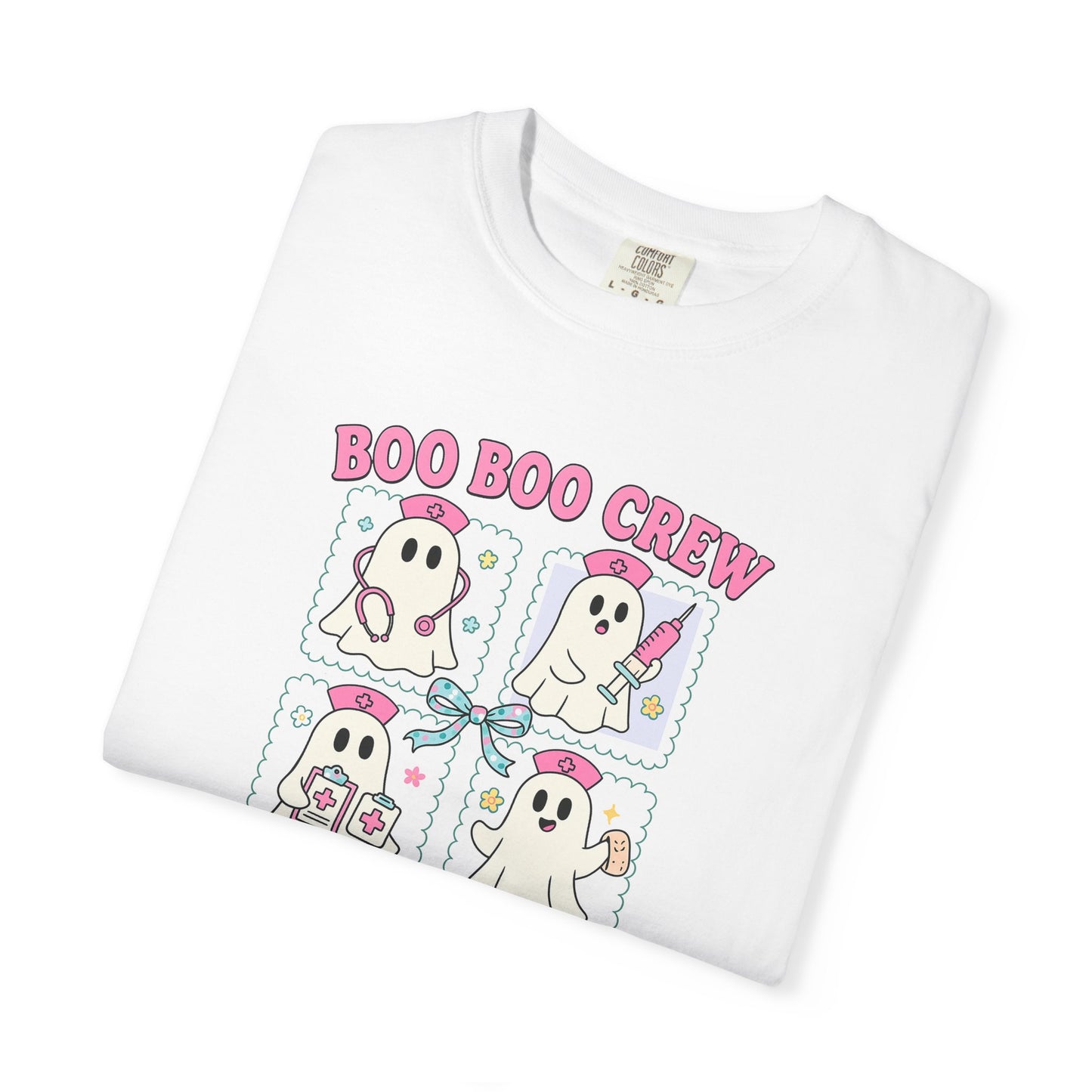 Boo Boo Crew Nurse Graphic Tee