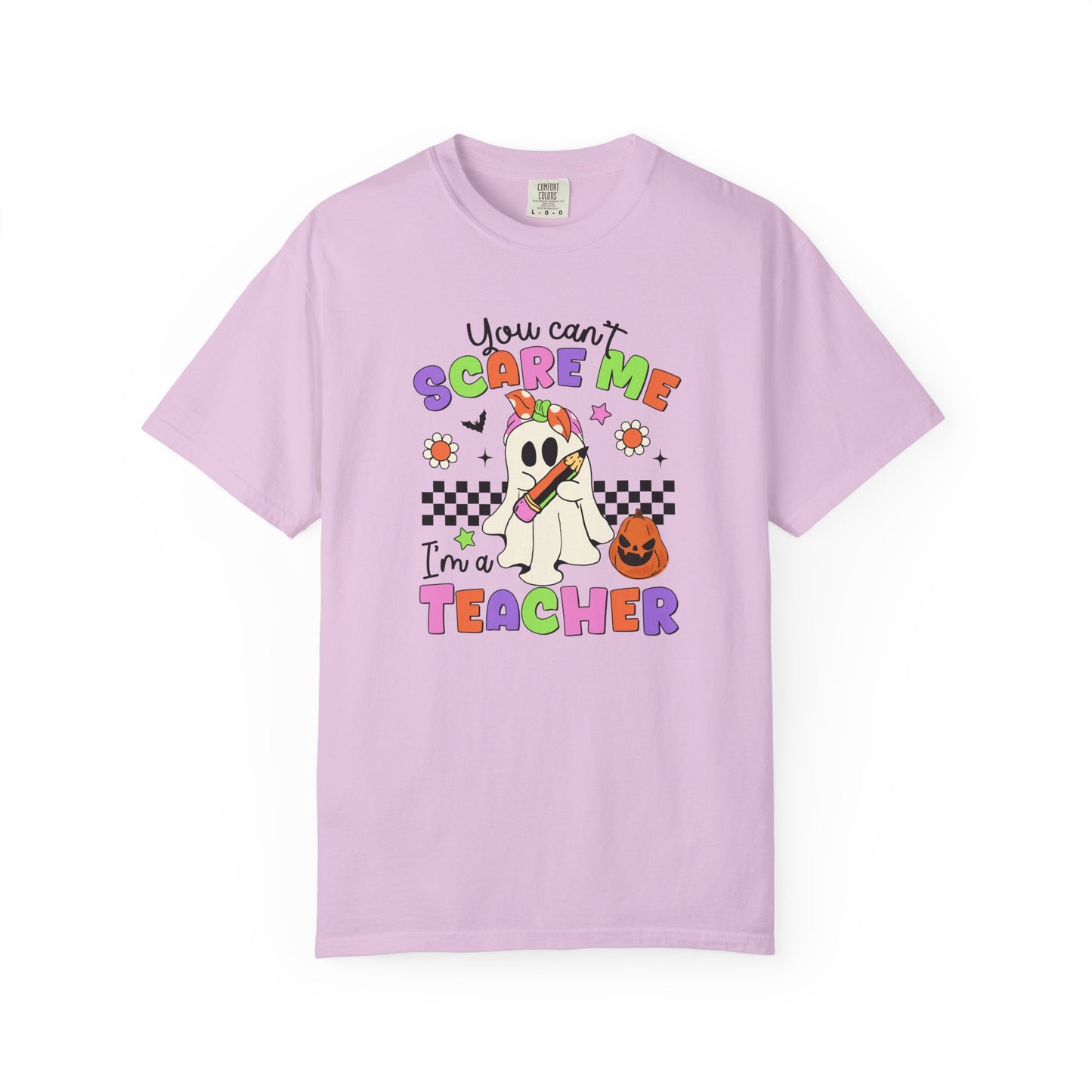 Can't Scare Me Teacher Tee