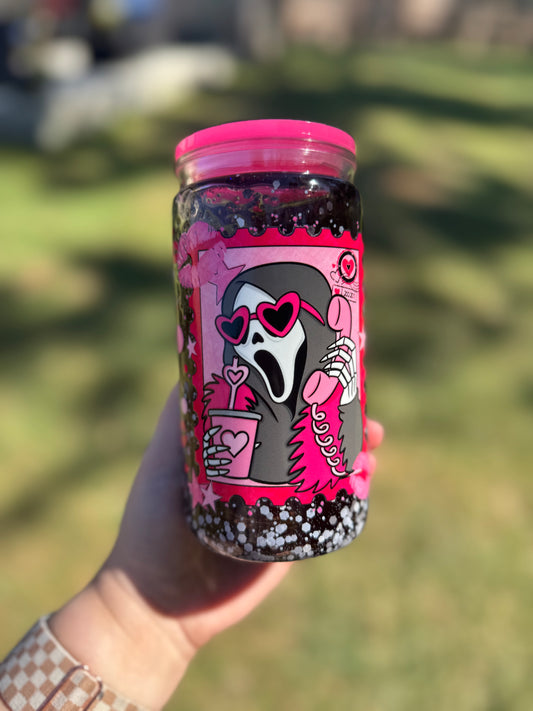 Halloween Snowglobe Tumbler