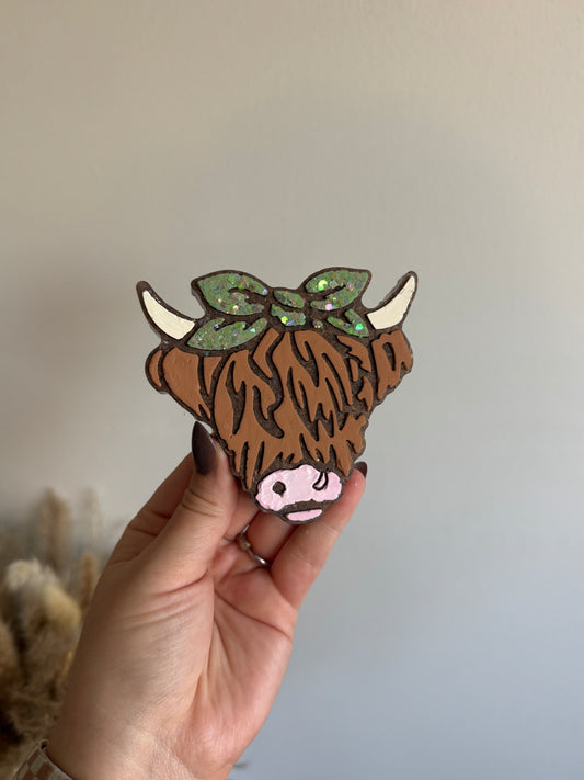 Highland Cow Freshie