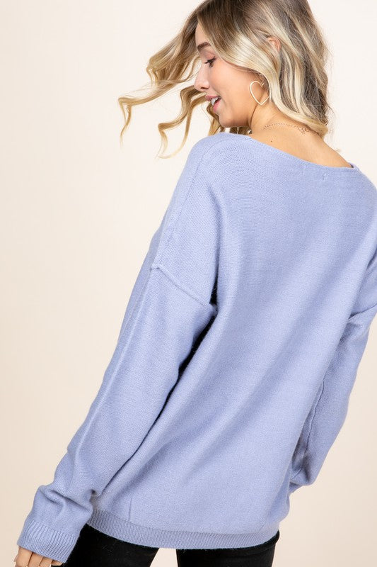 Laidback Luxe V-Neck