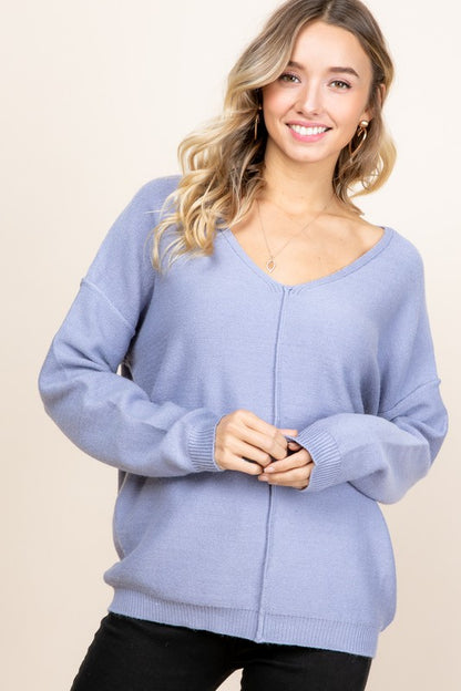 Laidback Luxe V-Neck