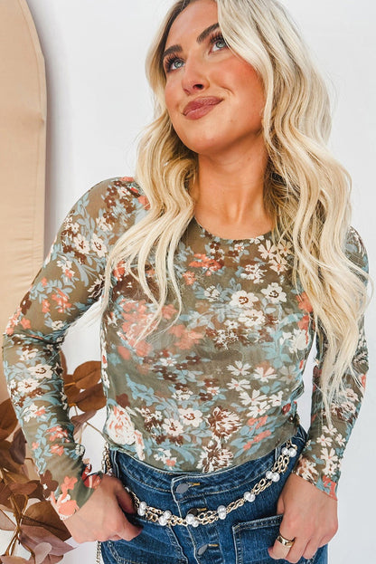 Rustic Romance Mesh Top