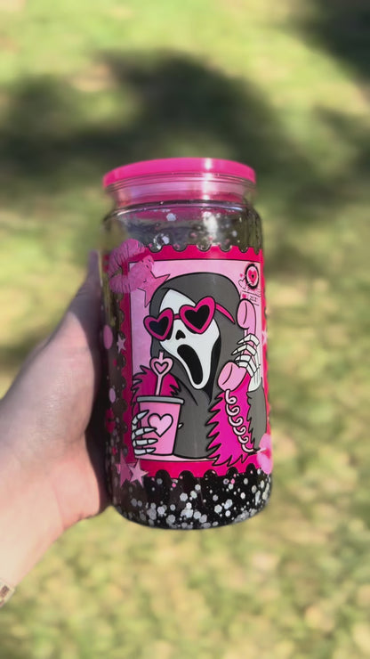 Halloween Snowglobe Tumbler