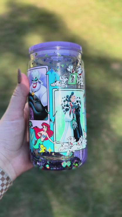 Villan Era Snowglobe tumbler