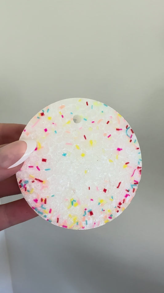 Sprinkle Round Freshie