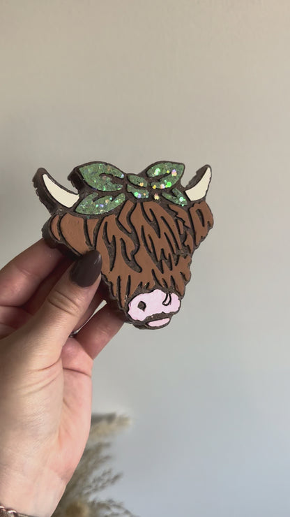 Highland Cow Freshie
