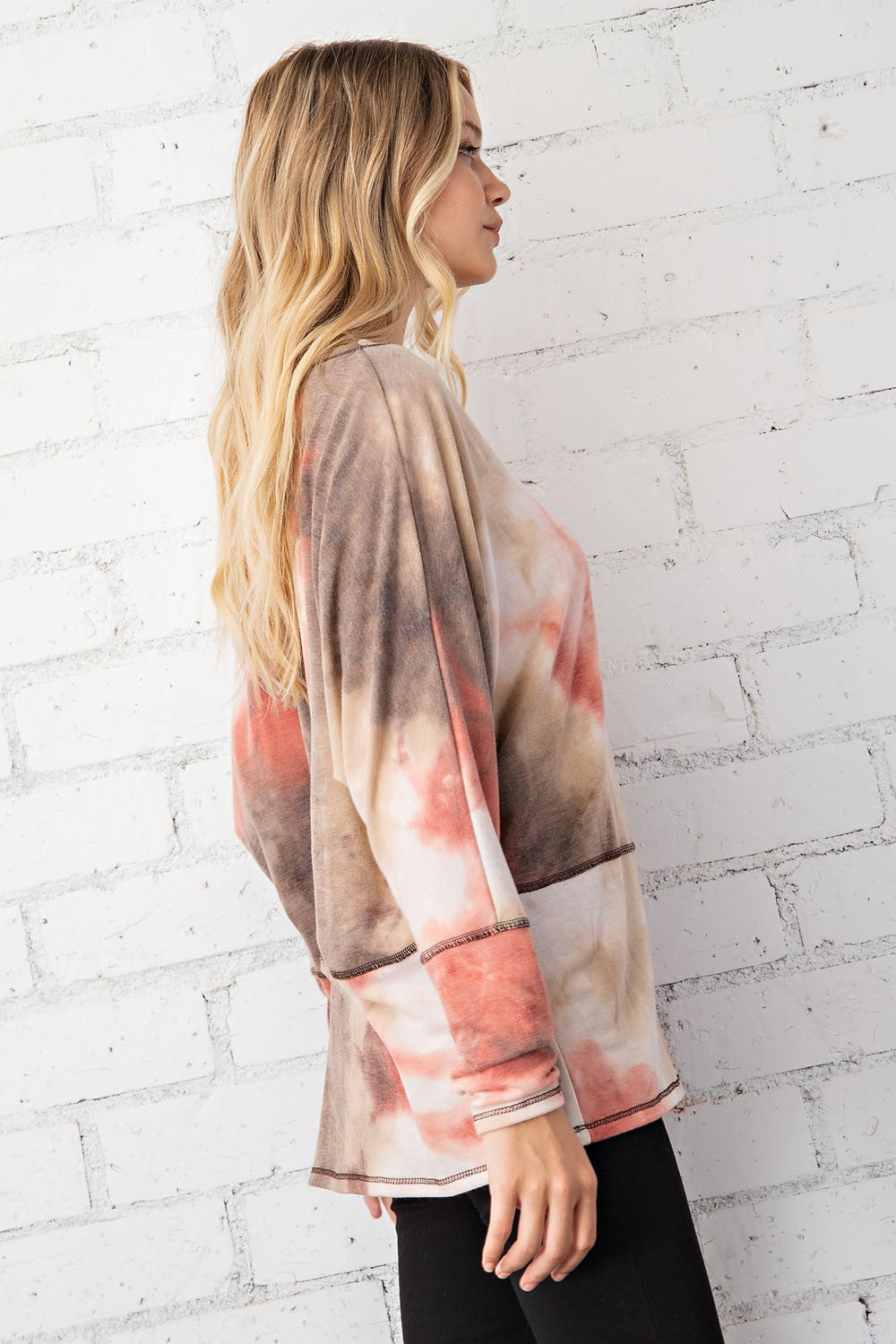 Desert Sunset Tie-Dye Top