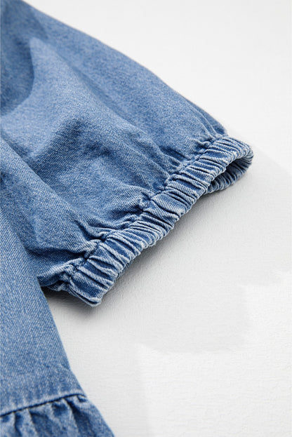 Downtown Denim Top
